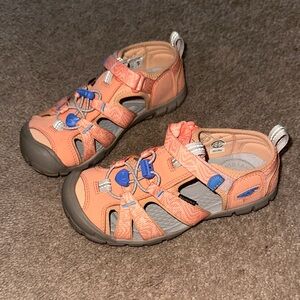 Keen Kids Peach and Blue Active Outdoor Sandals